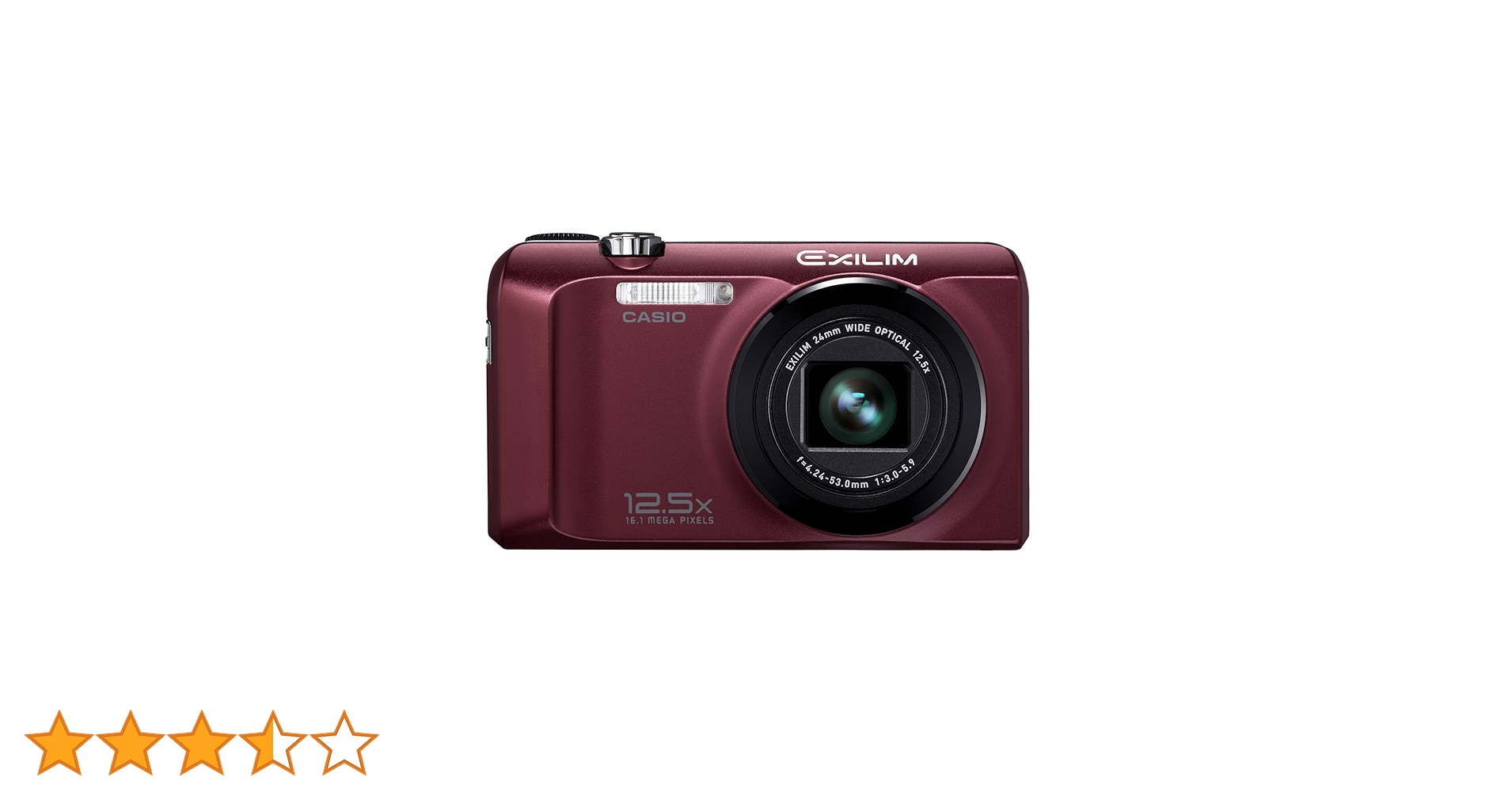 Amazon | CASIO デジタルカメラ EXILIM レッド EX-H30RD | コンパクト 通販